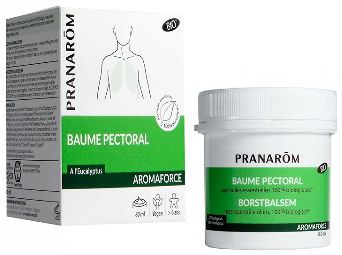 Goedkoopste Aromaforce Bio Borstbalsem Tube 80ml