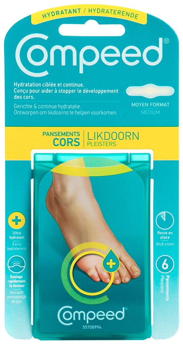 Goedkoopste Compeed® Pleister Likdoorn Hydraterend (6 st.