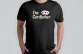 The Card Father - T Shirt - BestDadEver - DadLife - SuperDad - DadJokes - BestePapa - PapaLeven - SuperPapa - PapaGrapjes