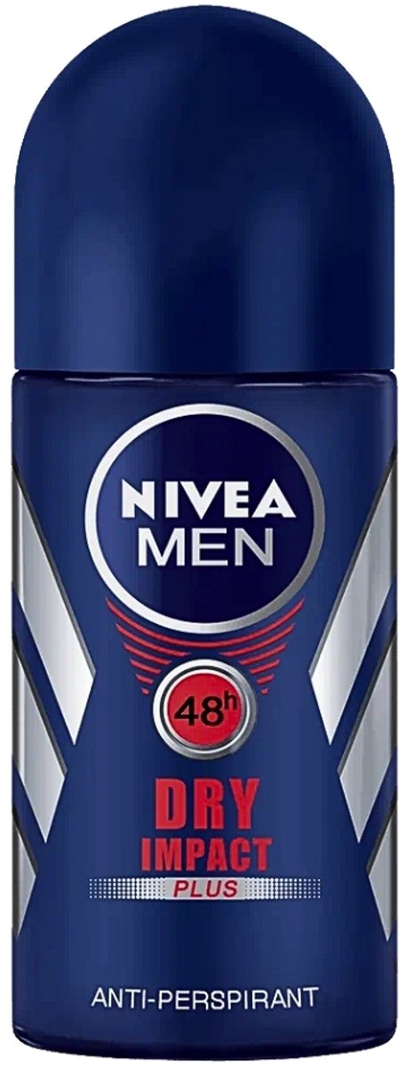 Goedkoopste Nivea Deo Roll On For Men Dry Impact - 50 ml