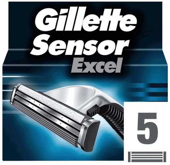 Gillette Sensor Excel - 5 stuks - Scheermesjes