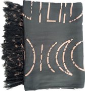 Sarong Moon - Handgemaakte Pareo Omslagdoek Omslagrok Wikkelrok Dames Heren - Groen