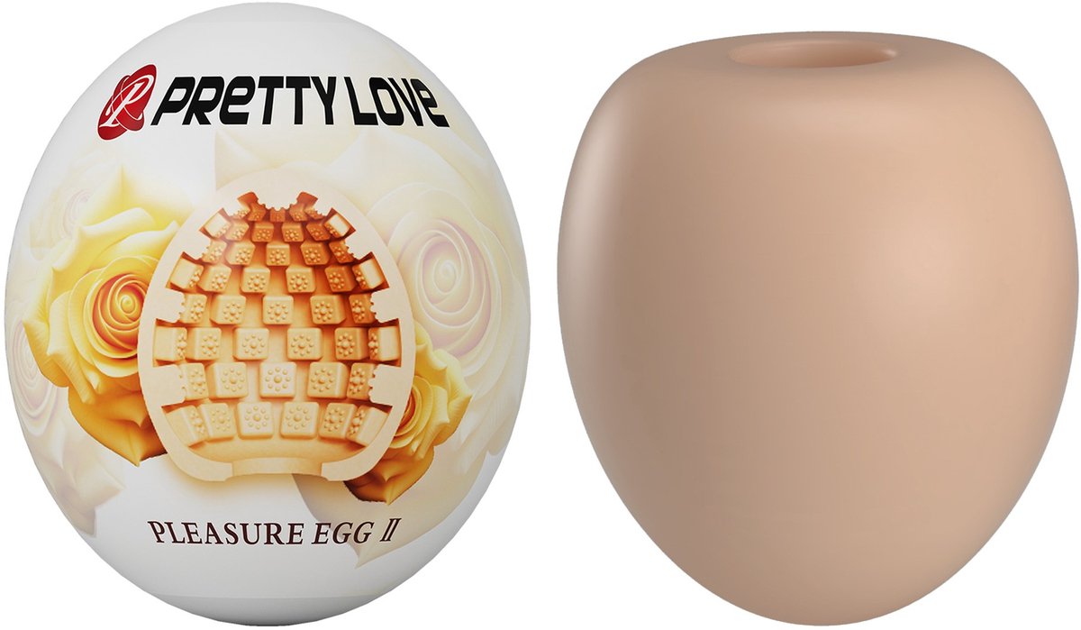PRETTYLOVE Masturbator Egg Pleasure Egg Ii Orange