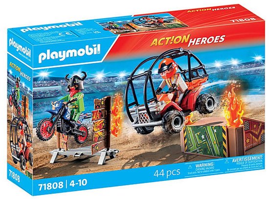 PLAYMOBIL Action Heroes PROMO Stuntshow 71808