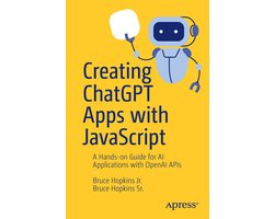 Omslag van Creating ChatGPT Apps with JavaScript