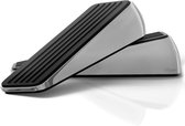 Moeve Deurstopper - Deurstoppers voor Binnen & Buiten - Deurstop - Deurvastzetter - Deurklem - Rubber / RVS - 2st