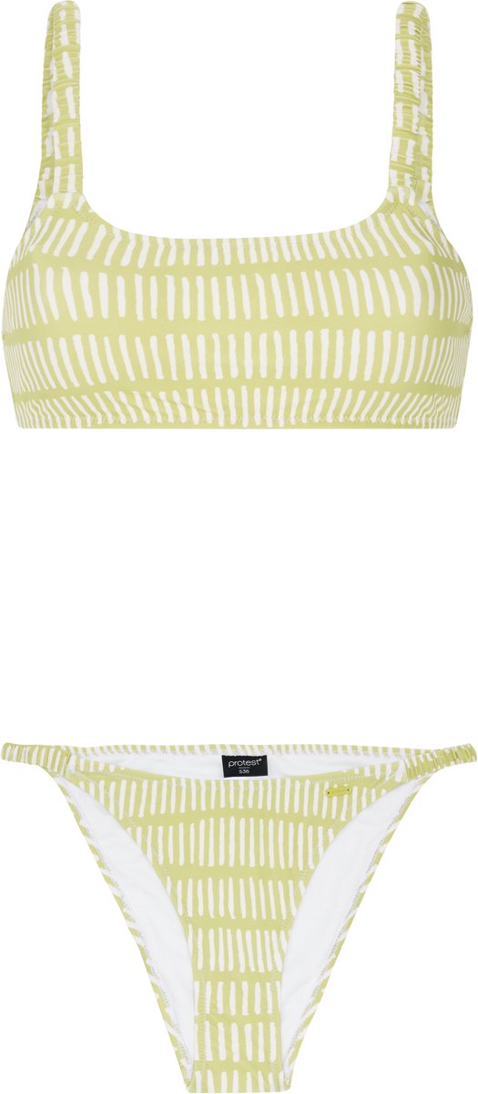 Protest Prtclue – Bralette bikini set Dames – Verstelbare bandjes – Uitneembare vulling Groen