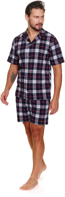 Bresdk Zomerpyjama voor heren, zomer, katoen, zomerpyjama, korte mouwen Bresdk Zomerpyjama voor heren, zomer, katoen, zomerpyjama, korte mouwen