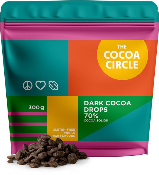 Cacao ( Drops de Chocolat Noir) 300g - 70,5%