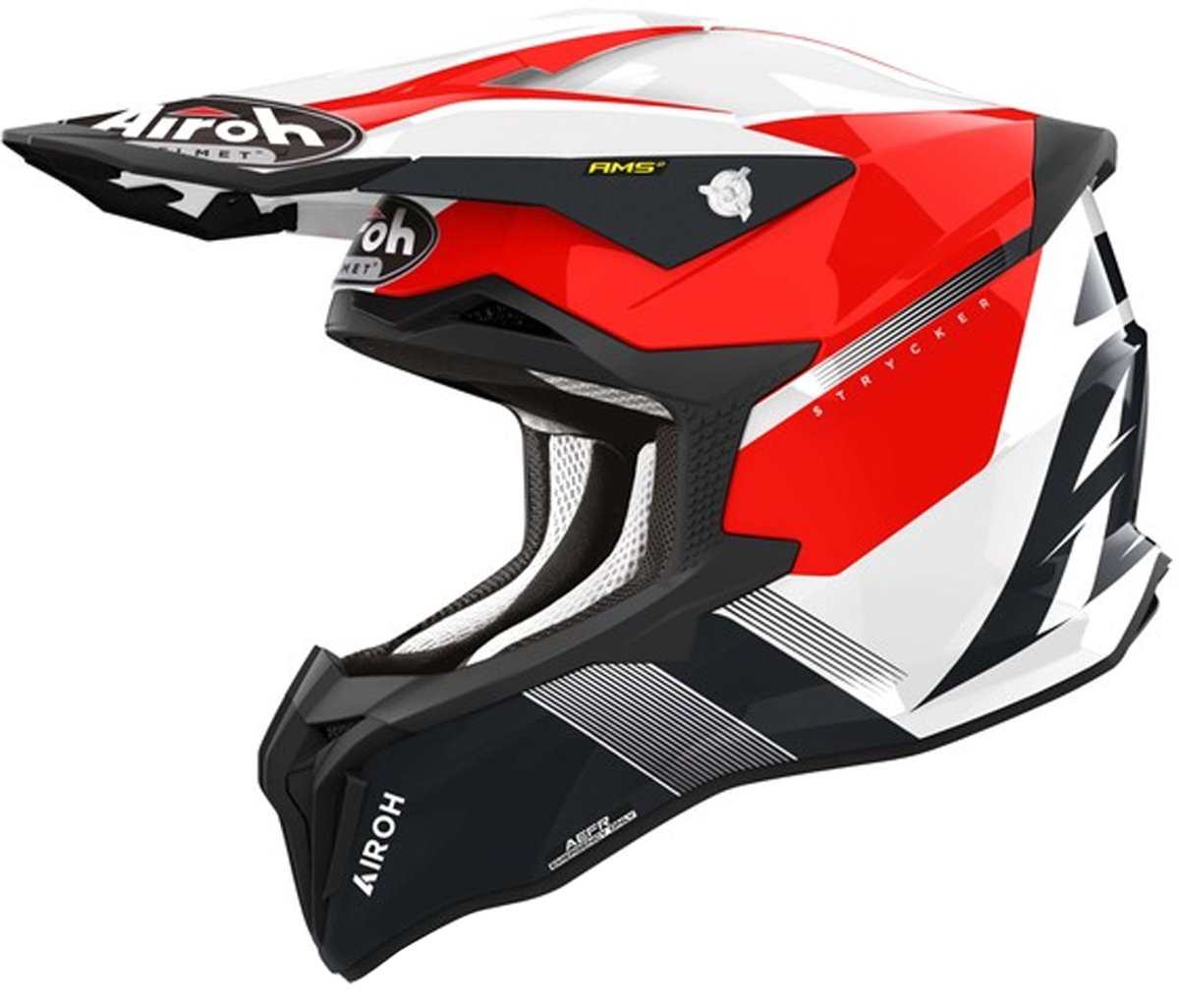 Airoh Strycker Blazer Rood Offroad Helm - Helm