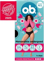 o.b. herbruikbaar menstruatieondergoed - voor vrouwen - maat M/L - 1 stuk