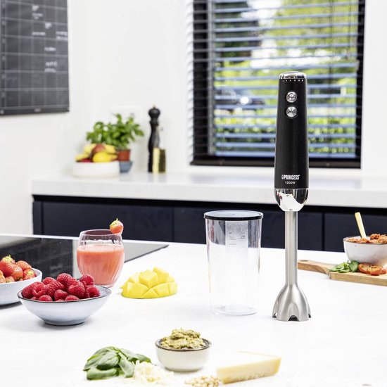 Ganiza Stabmixer, 5-en-1 Pürierstab, 1200W Stark Leistung