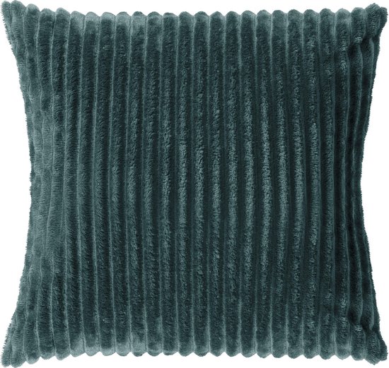 Dutch Decor MART - Sierkussen 45x45 cm - Vert sauge - Vert - Coussin intérieur inclus