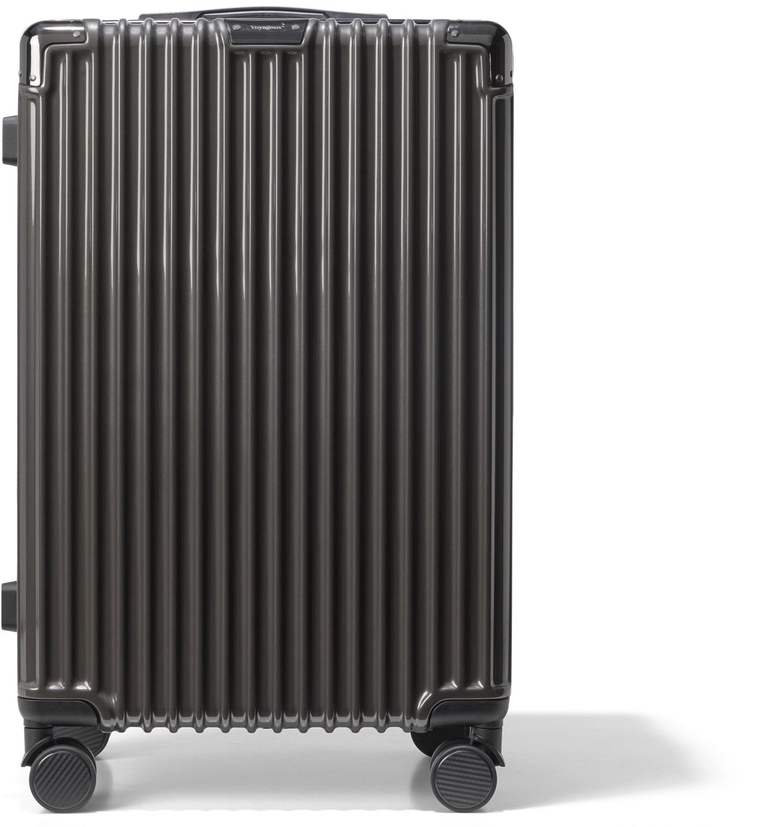 Voyagoux® - Reiskoffer Medium - 70L - Koffers - Trolley - Reiskoffer met wielen – Donkergrijs