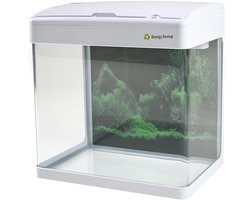 AquaNova aquarium - Wit - 32L - 38x26x40cm