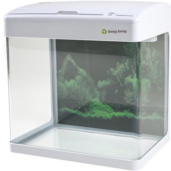 AquaNova aquarium - Wit - 32L - 38x26x40cm