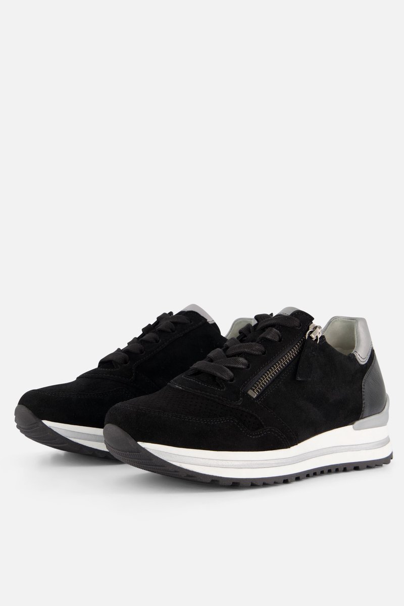 Gabor Sneakers zwart Suede - Dames