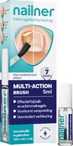 Nailner Kalknagelkwastje Multi-Action 5 ml met kleurverbeterend effect - Kalknagelbehandeling voor Kalk en Schimmelnagel, Medische hulpmiddelen om Kalknagels te behandelen en voorkomen, effect binnen 1 week, zonder te vijlen, voor dagelijks gebruik
