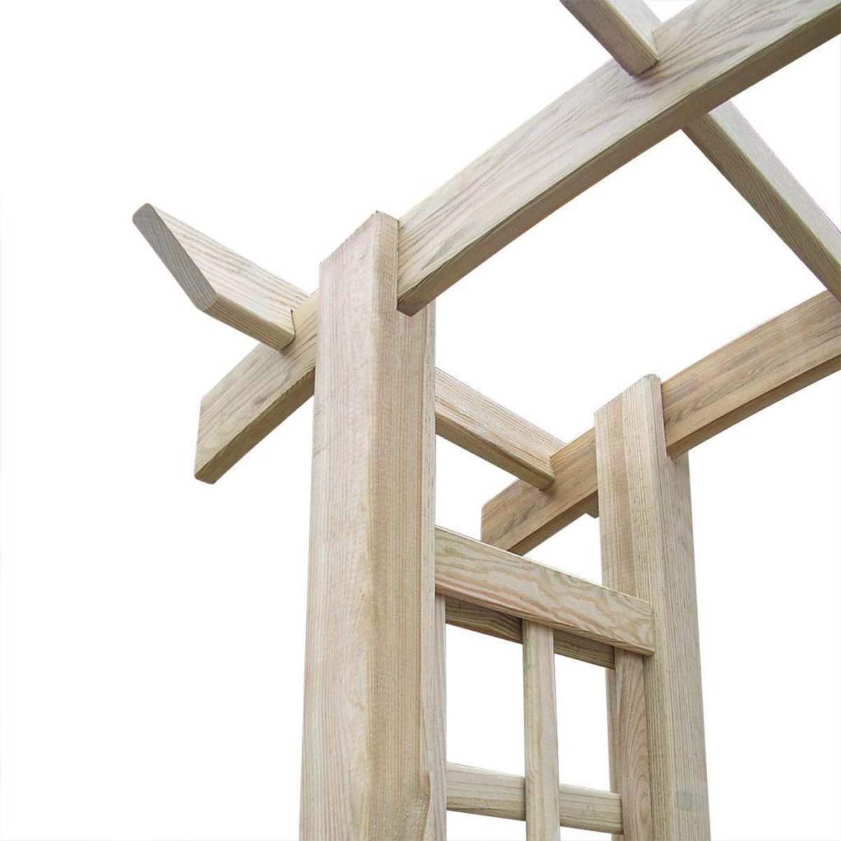 Pergola hout boog 180 x 54 x 215 cm