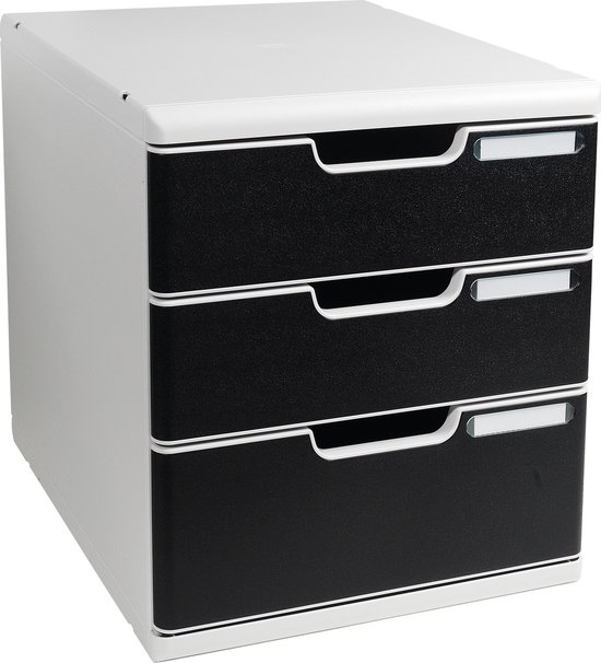 Exacompta Ladenblok Modulo grijs/zwart