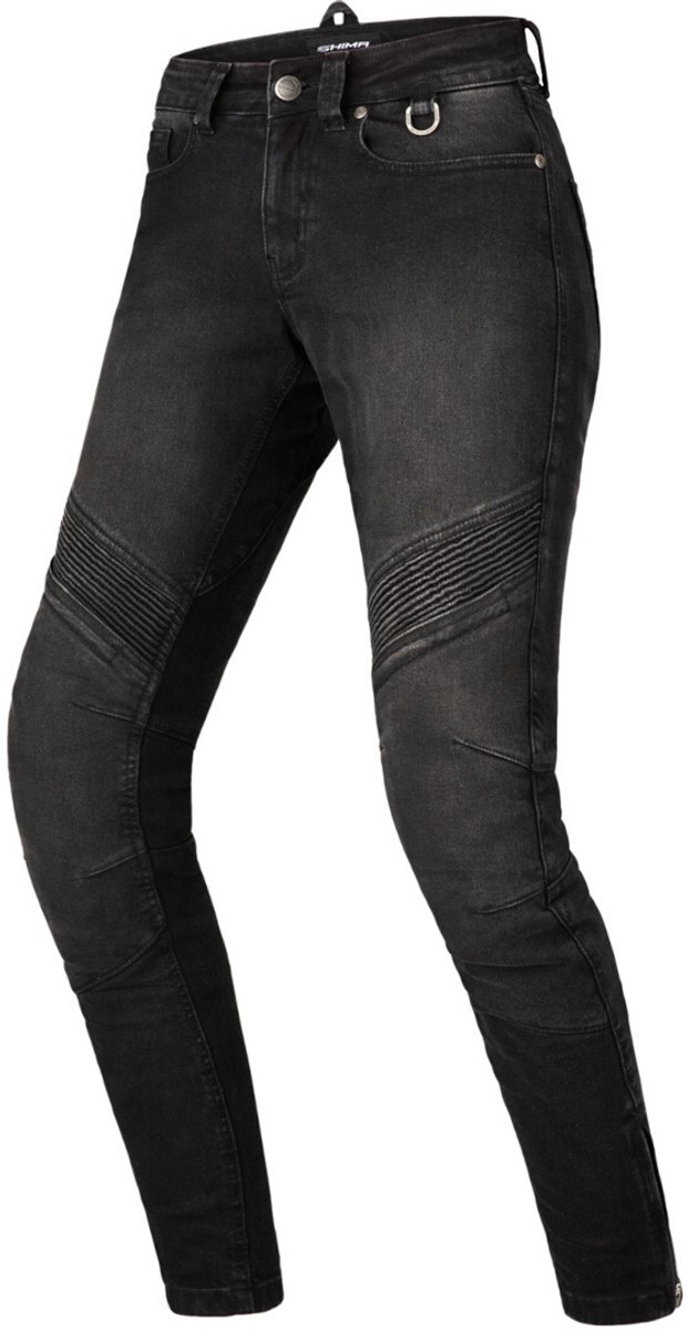 SHIMA Jess Dames Zwart Motor Jeans