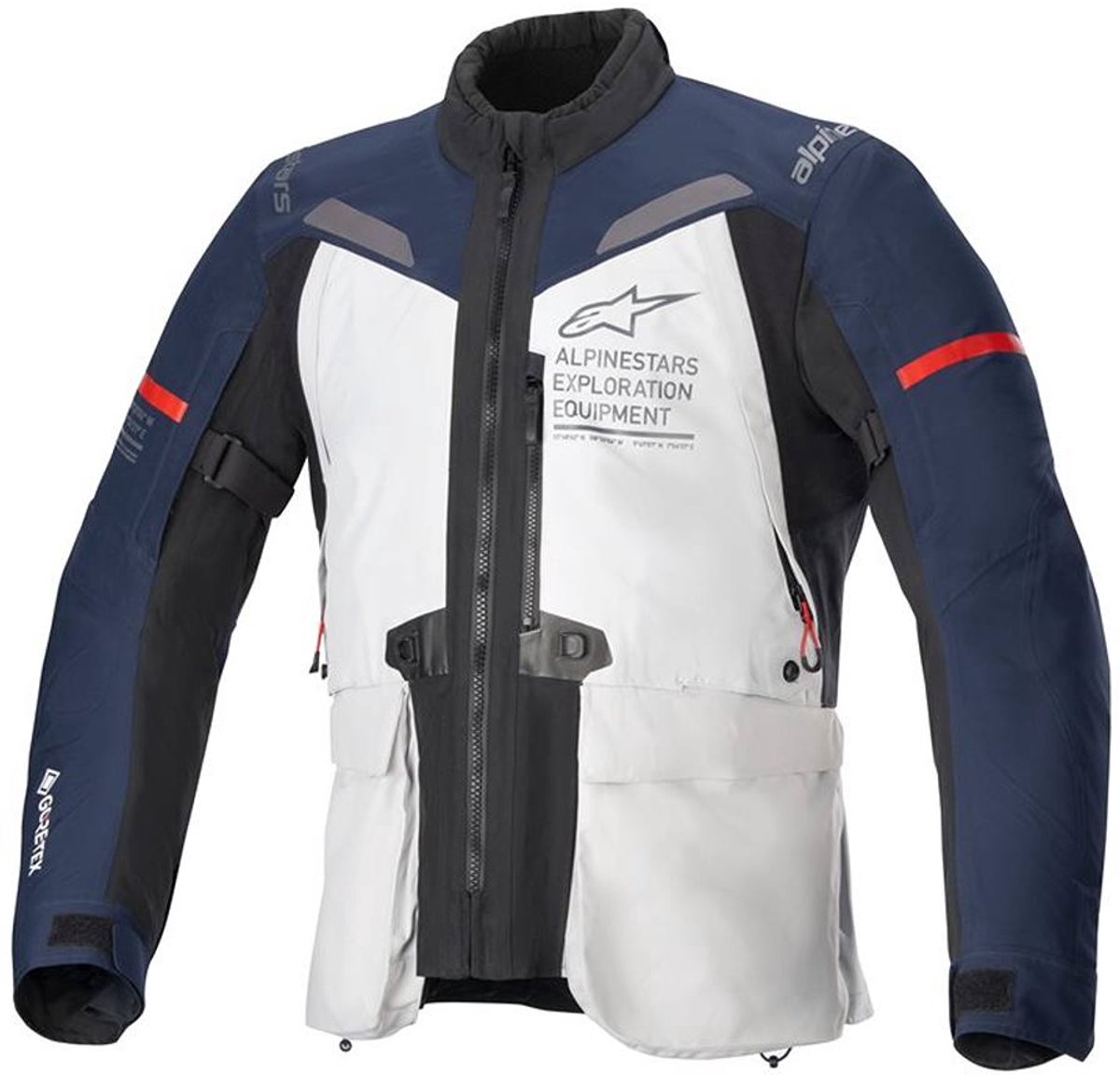 Alpinestars ST-7 2L Gore-Tex Jas IJsgrijs Donkerblauw Zwart - Jas