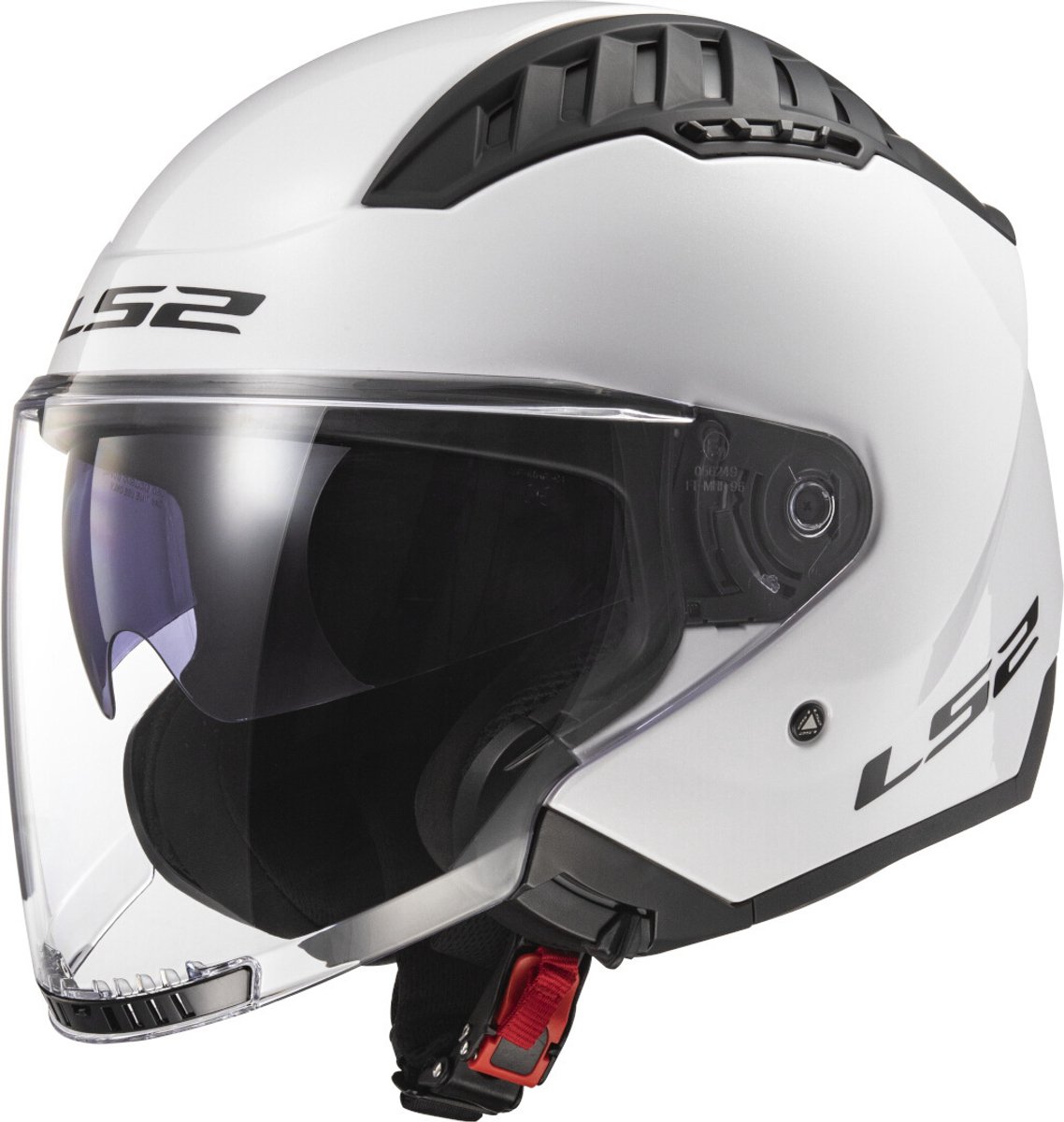 LS2 OF600 Copter II Glossy Wit 06 Jethelm - Helm