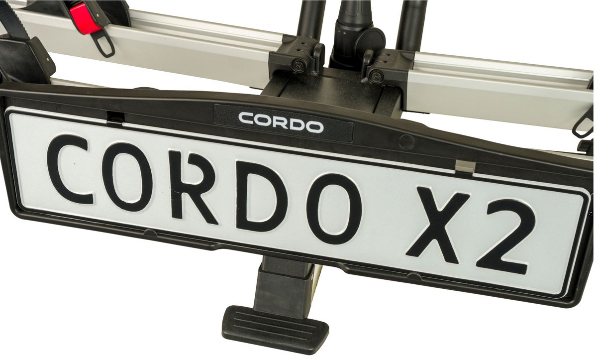 Cordo X2 - Fietsendrager Trekhaak - Geschikt voor 2 (elektrische) Fietsen - Kantelbaar - Compact opvouwbaar – foto 3