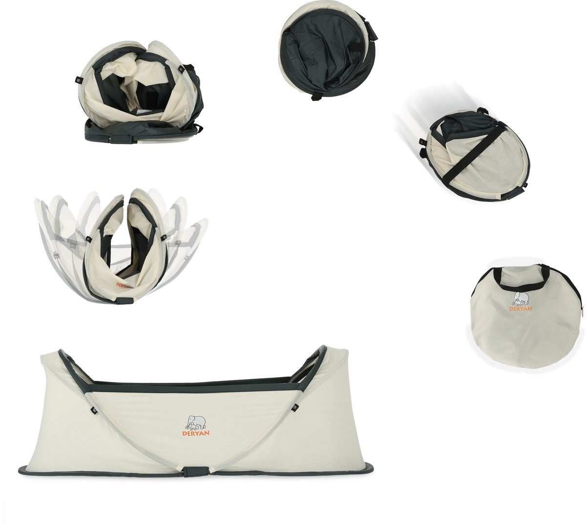 Deryan Infant BabyBox Campingbedje - Baby klamboe thumbnail 4