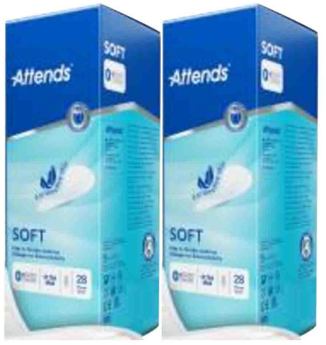 Attends Soft Ultra Mini 0 - 2 x 28 stuks - Voordeelverpakking