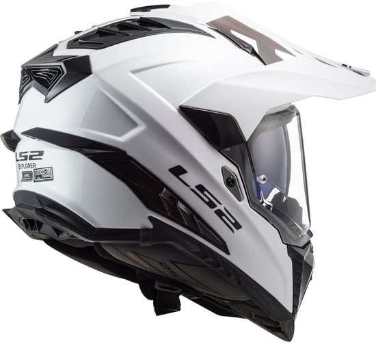 Casque LS2 Explorer Solid MX701 blanc taille M