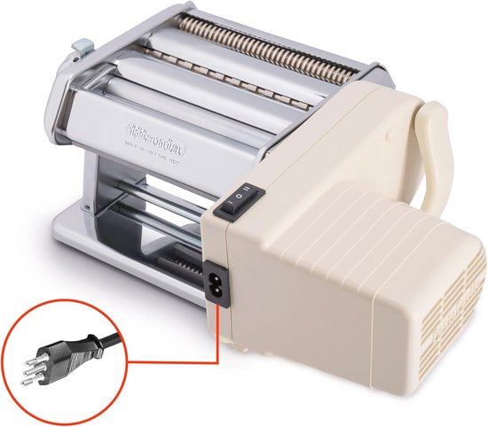 Elektrische Pastamachine voor Vers Pasta - Handmatig en Verstelbaar - Ideaal voor Lasagne, Fettuccine en Tagliolini van Sorara — afbeelding 2