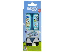 Bluey Yummy metalen ergonomische bestekset - 2 stuks