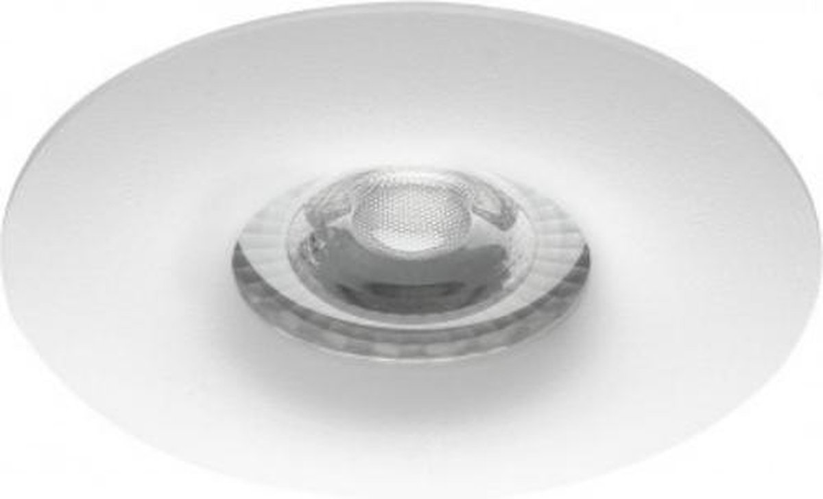LED inbouwspot Ted -Rond Wit -Warm Wit -Dimbaar -5W -Philips LED