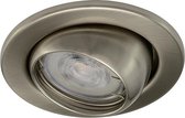 LED inbouwspot Lud -Rond RVS Look -Extra Warm Wit -Dimbaar -5W -Philips LED