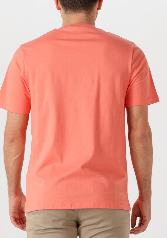 T-shirt uni Lyle & Scott Polos et T-shirts Homme - Polo - Corail - Taille L