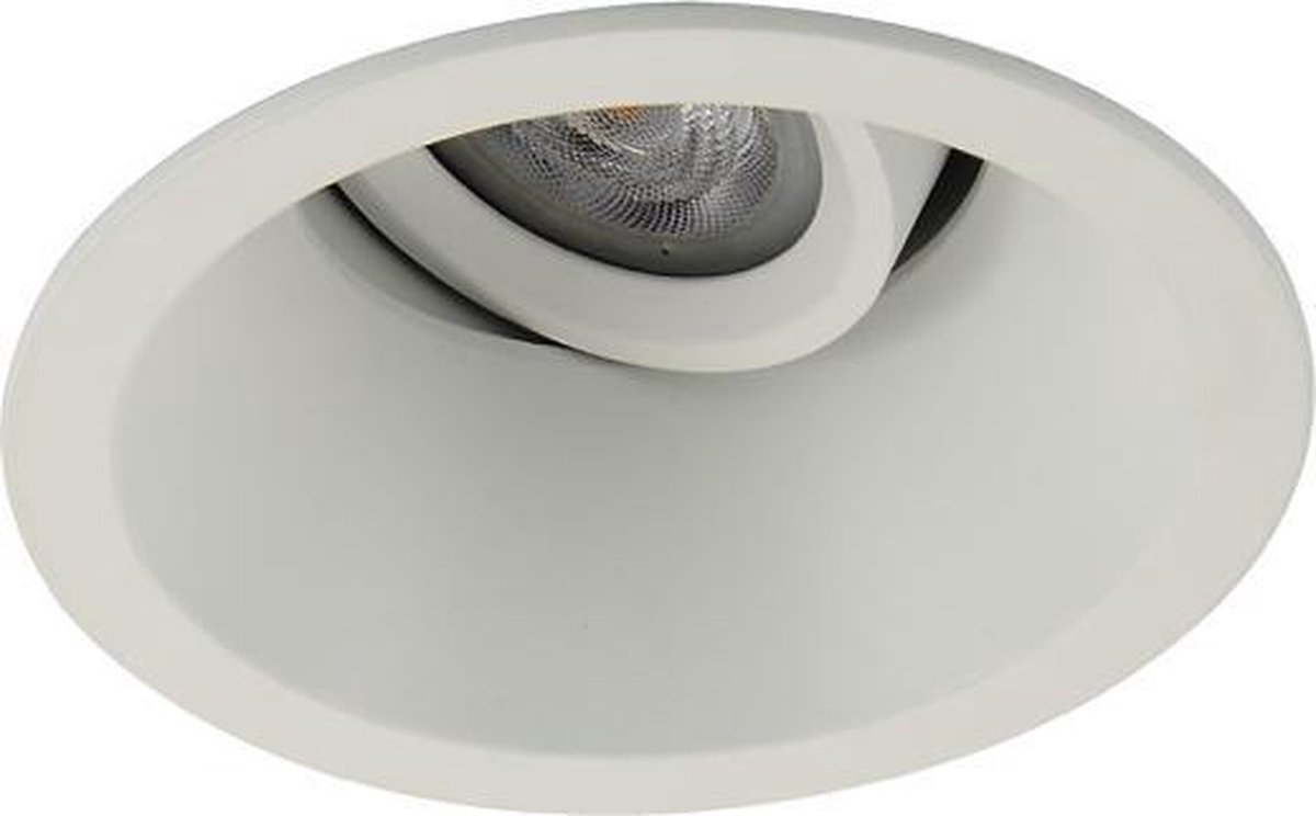 LED inbouwspot Steffen -Verdiept Wit -Warm Wit -Dimbaar -4W -Philips LED