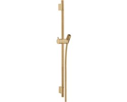 Hansgrohe Unica S Puro - glijstang 65cm - met isiflex B - doucheslang - 160cm - geborsteld brons