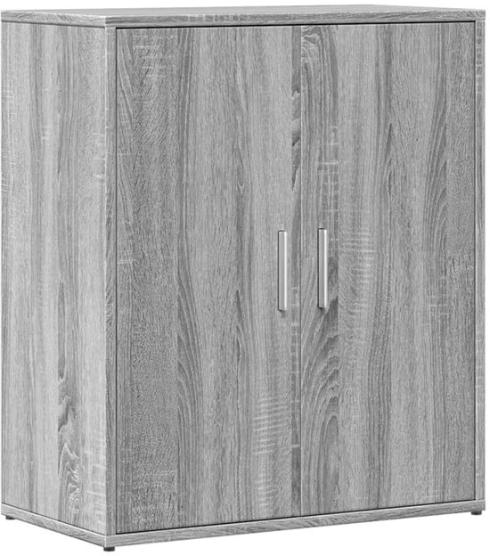 Buffet vidaXL - Commodes - Armoire de rangement - Armoire murale - Buffet 60 x 31 x 70 cm Bois traité Gris Sonoma