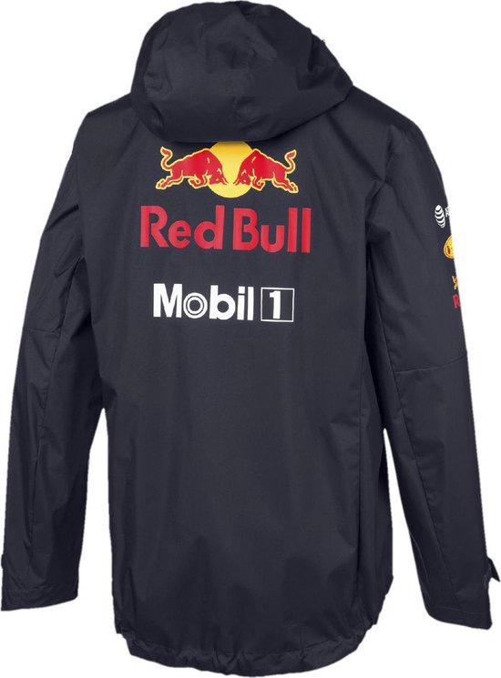PUMA Red Bull Racing Team Rain Jacket Jas Heren - Night Sky PUMA Red Bull Racing Team Rain Jacket Jas Heren - Night Sky