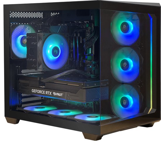 Foto: Diamond vi rgb gaming pc amd ryzen 7 5700x geforce rtx 5060 8 gddr7 32 gb ddr4 1 tb ssd nvme windows 11 pro