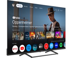 STRONG - TV 55" (139 cm) SRT55UG7773C - Smart Google TV 4K UHD - Chromecast - Google Assistant - Dolby ATMOS - Doly Vision - Drievoudige tuners - Wifi - Bluetooth - Port Ethernet - 3xHDMI + 2xUSB - NETFLIX