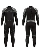 Livano Wetsuit Heren - Swimsuit - Shorty - Surfpak - Duikpak - Lange Mouw - Zwemsuit - Zwart - XXL