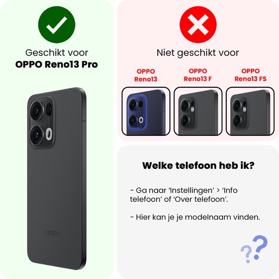Protection d'écran Pro pour OPPO Reno OPPO Pro - 3 pièces