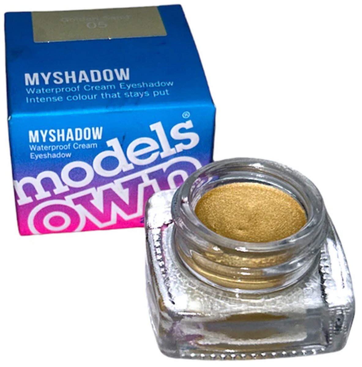 Models Own MyShadow - 05 Golden Sand - Waterproof Cream Eyeshadow - Oogschaduw - 2,8 g