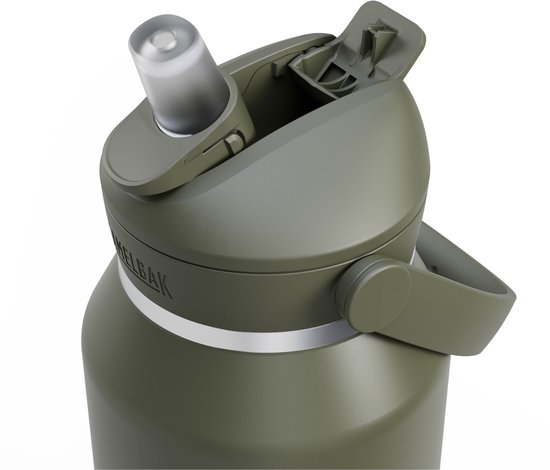 CamelBak Thrive Flip Straw - Vacuum Insulated - RVS Isolatie drinkfles - 1,2 L - Groen (Moss)