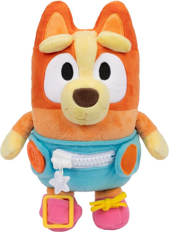 BLUEY - Aankleden & spelen met pluchen Baby Bingo - Knuffel