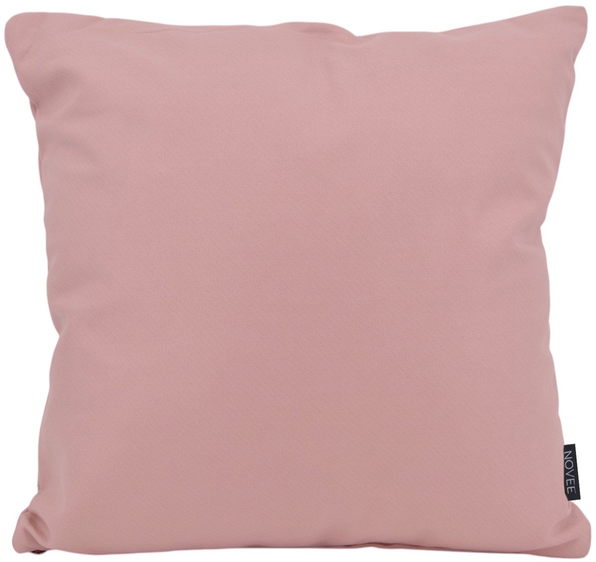 NOVÉE Dean Roze Kussenhoes | Binnen / Buiten Collectie | 45 x 45 cm | PU Leder / Waterafstotend
