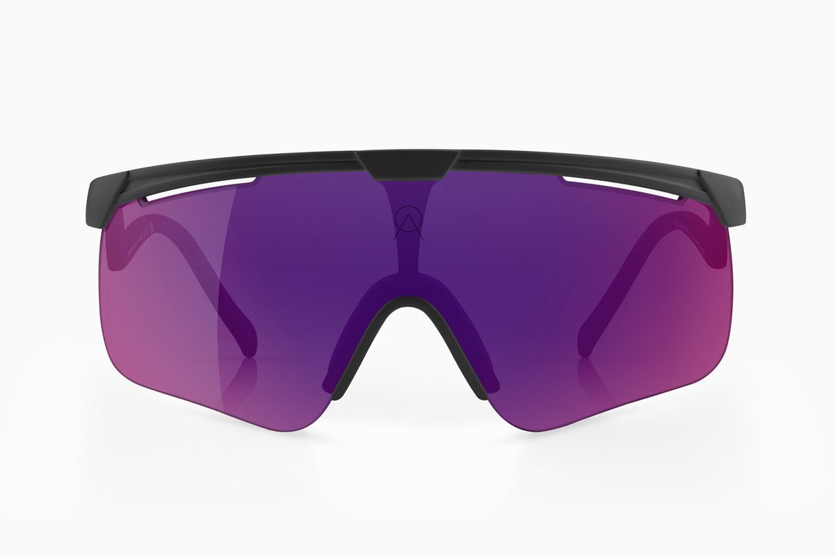 Fietsbril Alba Optics - DELTA BLACK VZUM PLASMA LEI