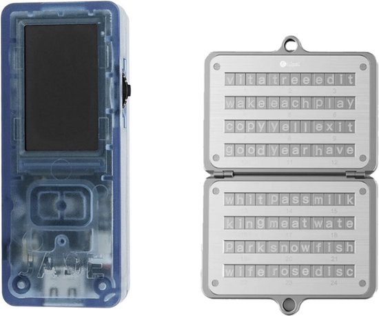 Blockstream Jade - Blauw + Ellipal Seed Phrase Steel Bundel